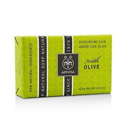 Apivita Naturalne mydełko do ciała Natural Soap With Olive 125g/4.41oz