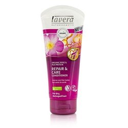 Lavera Organic Rose & Pea Protein Repair & Care Conditioner (For Dry, Damaged Hair) 200ml/6.6oz