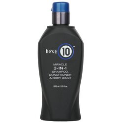 It's A 10 He's A 10 Miracle 3-In-1 Shampoo, Conditioner & Body Wash 295ml/10oz