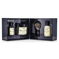 The Art Of Shaving The 4 Elements Of The Perfect Shave - Unscented (New Packaging) (Pre Shave Oil + Shave Crm + A/S Balm + Brush) 4pcs