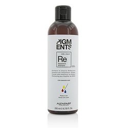 AlfaParf Pigments Reparative Shampoo (For Damaged Hair) 200ml/6.76oz