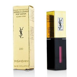 Yves Saint Laurent Rouge Pur Couture Vernis A Levres Pop Water Блеск Пигмент для Губ - #220 Nude Steam 6ml/0.2oz