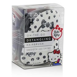 Tangle Teezer 英國專利護髮梳 攜帶型順髮梳 Compact Styler On-The-Go Detangling Hair Brush - # Hello Kitty Black 1pc
