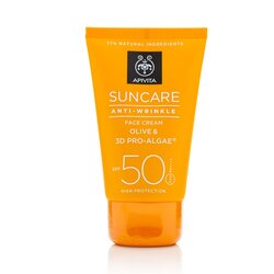 אפויטה Suncare Anti-Wrinkle Face cream SPF 50 קרם פנים נגד קמטים 50ml/1.7oz
