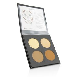 Glo Skin Beauty Contour Kit - # Medium To Dark 13.2g/0.46oz