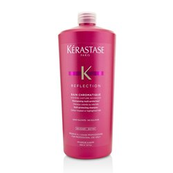 Kerastase Reflection Bain Chromatique Champú Multi Protector Libre de Sulfato (Cabello Tratado con Color o con Iluminaciones) 1000ml/34oz
