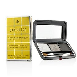 Borghese Sompra Satinada Milano Dúo Con Delineador de Ojos - #03 Platinum Pietra 4.15g/0.145oz