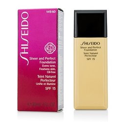 Shiseido Base Pura & Perfecta SPF 15 - # WB60 Natural Deep Warm Beige 30ml/1oz