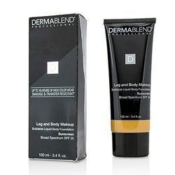 Dermablend مكياج للقدمين والجسم واقي شمسي واسع الطيف SPF 25 - #ذهبي متوسط 40W 100ml/3.4oz