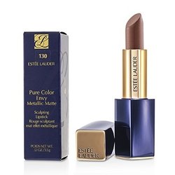 Estee Lauder Pure Color Envy Metallic Matte Sculpting Lipstick - # 130 Brushed Bronze 3.5g/0.12oz
