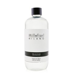 Millefiori معطر جو طبيعي (عبوة احتياطية) - النعناع الأبيض والتونكا 500ml/16.9oz