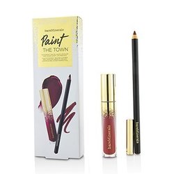 BareMinerals Paint The Town Lip Set 2pcs