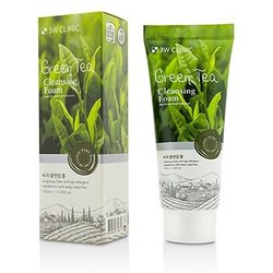 3W Clinic Cleansing Foam - Green Tea 100ml/3.38oz