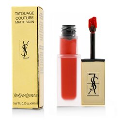 Yves Saint Laurent صبغ شفاه غير لامع Tatouage Couture - # 1 Rouge Tatouage 6ml/0.2oz