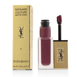 YSL聖羅蘭 時尚印記絲絨唇露 - # 5 Rosewood Gang緋紅惡女 6ml/0.2oz