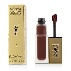 Yves Saint Laurent Tatouage Couture Mancha Mate - # 8 Black Red Code 6ml/0.2oz