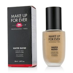 Make Up For Ever Water Blend Face & Body Foundation - # R370 (Medium Beige) 50ml/1.69oz