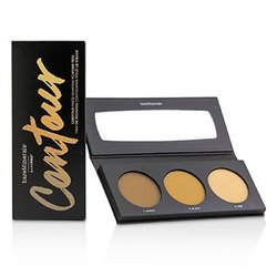 בייר אסנטואלס BarePro Contour Face Shaping Powder Trio - Tan To Dark 15g/0.51oz
