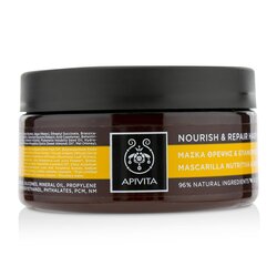 Apivita Nourish & Repair Hair Mask with Olive & Honey (For Dry-Damaged Hair) 200ml/6.81oz