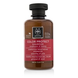 Apivita شامبو واقٍ للون بعباد الشمس والعسل (للشعر المصبوغ) 250ml/8.45oz