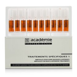 Academie Specific Treatments 1 Ampoules Rougeurs Diffuses - Salon Product 10x3ml/0.1oz