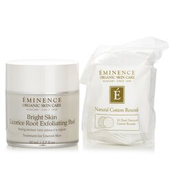 Eminence مقشر بجذر عرق السوس Bright Skin (مع قطن مزدوج 35) 50ml/1.7oz