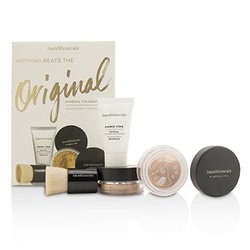 Bare Escentuals Get Started Mineral Foundation Kit - # 13 Golden Beige 4pcs