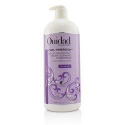 Ouidad بلسم منظف كريمي منخفض الرغوة بجوز الهند Curl Immersion (للخصلات المجعدة) 1000ml/33.8oz