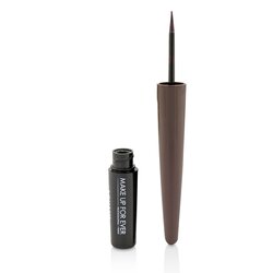 Make Up For Ever قلم عيون مضاد للماء طويل الأمد Aqua XL Ink Liner - # L-80 (برقوقي لامع) 1.7ml/0.05oz