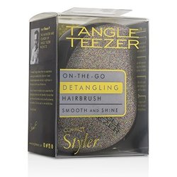 Tangle Teezer Compact Styler On-The-Go Detangling Hair Brush - # Glitter Gem 1pc