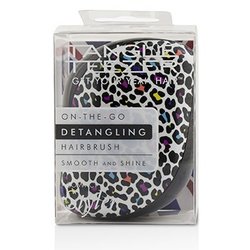 Tangle Teezer Compact Styler On-The-Go Detangling Hair Brush - # Punk Leopard 1pc