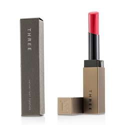 THREE Velvet Lust Lipstick - # 01 Crimson Moon 4g/0.14oz