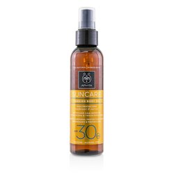 Apivita Suncare Tanning Body Oil SPF 30 With Sunflower & Carrot 150ml/5oz
