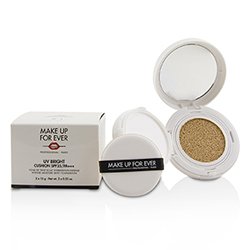 Make Up For Ever UV Bright Cushion SPF35/PA+++ - # Y225 Marble 2x15g/0.52oz