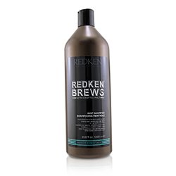 Redken Brews Mint Champú (Vigorizante Para Cabello y Cuero Cabelludo) 1000ml/33.8oz