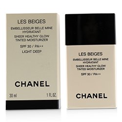 Chanel Płynny podkładod twarzy Les Beiges Sheer Healthy Glow Tinted Moisturizer SPF 30 - # Light Deep 30ml/1oz
