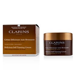 Clarins Delicious Crema Auto Bronceadora Para Rostro & Cuerpo 150ml/5.3oz