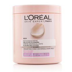 L'Oreal Skin Expert Delicate Flowers Cleansing Cream - For Dry Skin 200ml/6.7oz