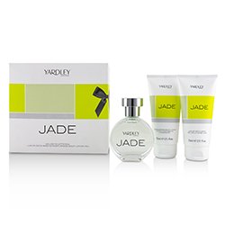 Yardley Jade Coffret: Eau De Toilette Spray 50ml/1.7oz + Luxury Body Wash 75ml/2.5oz + Moisturising Body Lotion 75ml/2.5oz 3pcs