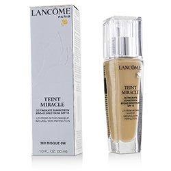 Lancome Teint Miracle أساس طبيعي مكمل SPF 15 - # 360 Bisque 6W (دفعة أميركية) 30ml/1oz