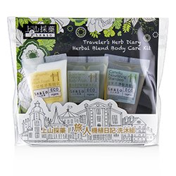 Tsaio Traveler's Herb Diary Herbal Blend Набор: Пенка для Умывания + Питательный Шампунь + Укрепляющий Гель для Душа 3pcs