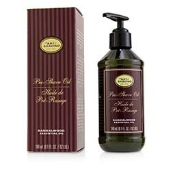 刮鬍學問 Pre Shave Oil - Sandalwood Essential Oil (With Pump) 240ml/8.1oz