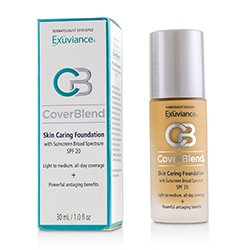 愛思妍 修飾護膚粉底液 SPF20 CoverBlend Skin Caring Foundation SPF20 - # Golden Beige 30ml/1oz