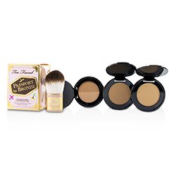 Too Faced Set de Brochas Passport To Bronze Bronceadoras de Lujo & Planabuki -