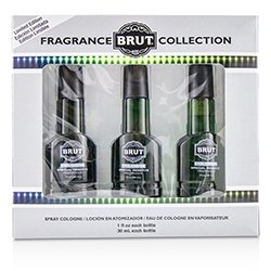 Faberge ماء كولونيا سبراي Brut (دفعة احتياطية خاصة) 3x30ml/1oz