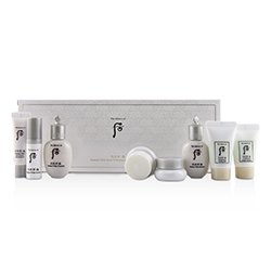 The History Of Whoo Gongjinhyang Seol Radiant Whitening 8 pcs Gift Set: Balancer 20ml + Emulsion 20ml + Essence 5ml + Mo 8pcs
