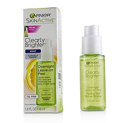 Garnier SkinActive Clearly Brighter Peel Sin Enjuague Para la Noche 48ml/1.6oz