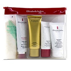 Elizabeth Arden Daily Beauty Essentials Set: Purifying Cream Cleanser+ Eight Hour Cream+ Eight Hour Cream SPF 15+ Ei 5pcs