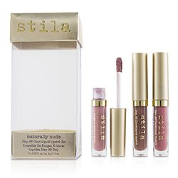 Stila Naturally Nude Stay All Day Liquid Lipstick Set 3x1.5ml/0.05oz