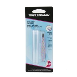 Tweezerman Mini Slant Tweezer (Pattern Prints) - Make Believers Rainbow -